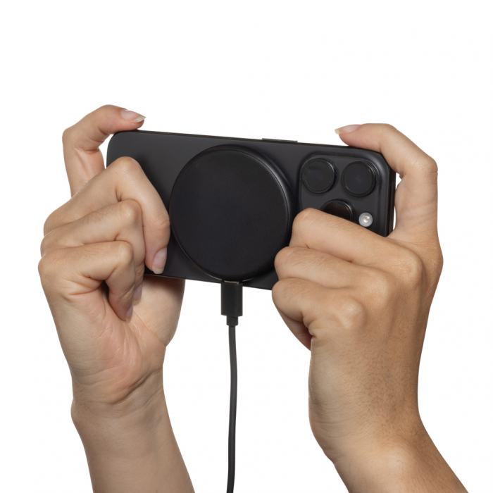 Pad de incarcare wireless magnetic 3-in-1 15W Magnapad, ABS reciclat RCS [6]