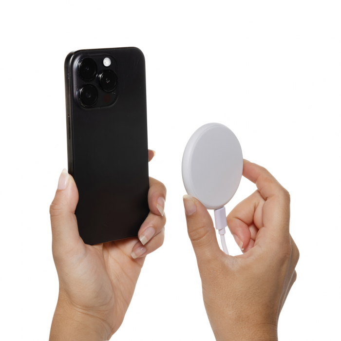 Pad de incarcare wireless magnetic 3-in-1 15W Magnapad, ABS reciclat RCS [5]