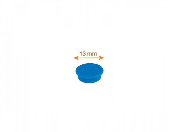 Magneti pentru table NOBO, diametru 13 mm, sustin 1 coala, 10 buc/set [2]