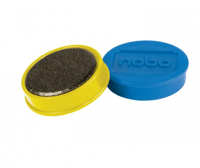 Magneti pentru table NOBO, diametru 32 mm, sustin 7 coli, 10 buc/set [4]