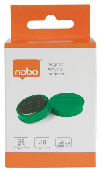 Magneti pentru table NOBO, diametru 38 mm, sustin 20 coli, 10 buc/set [5]