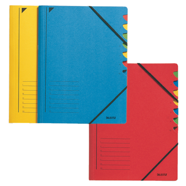 Mapa carton Leitz Fashion cu 7 separatoare [2]