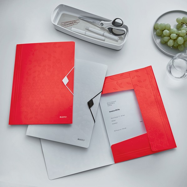 Mapa cu elastic Leitz WOW, PP, A4, 150 coli [3]