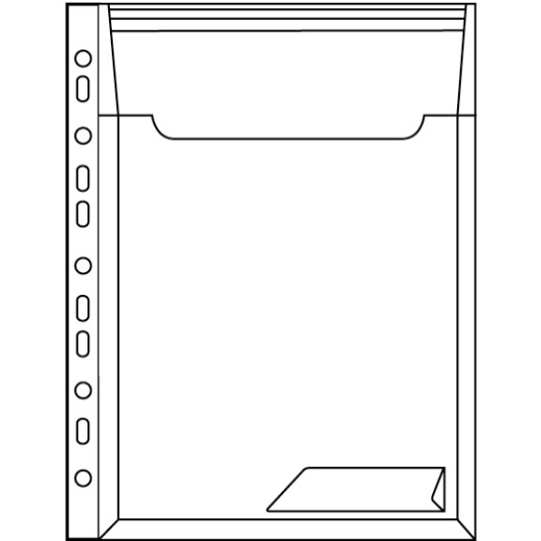 Mapa Leitz CombiFile Jumbo cu eticheta transparent 3buc [3]