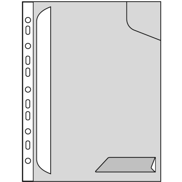 Mapa Leitz CombiFile rigida albastru 3buc [4]