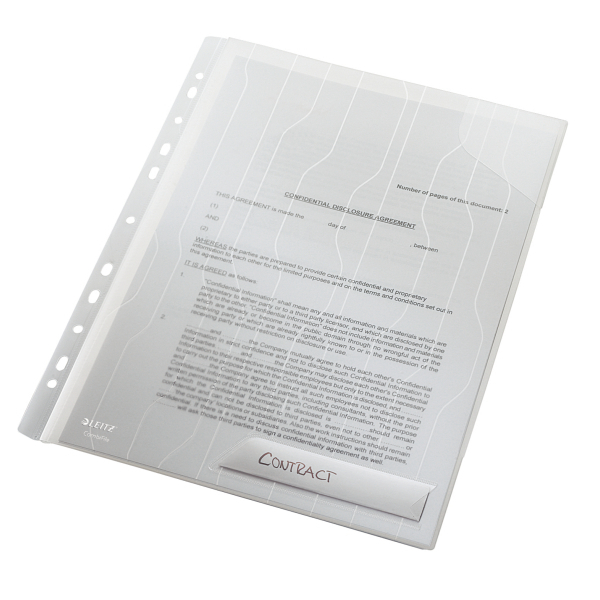 Mapa Leitz CombiFile rigida albastru 3buc [5]