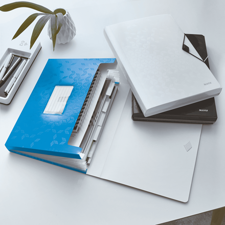 Mapa tip Proiect Leitz WOW albastru metalizat [3]