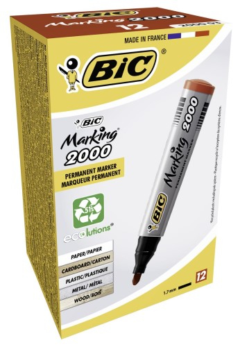Marker Bic 2000, negru [5]