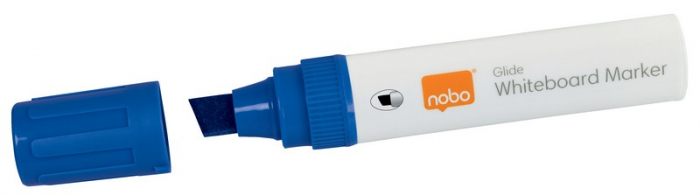 Marker NOBO, pentru table si flipcharturi, varf tip dalta 5-12 mm, Jumbo, 4 buc/cutie [2]