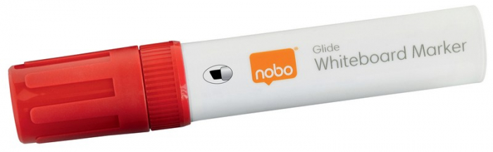 Marker NOBO, pentru table si flipcharturi, varf tip dalta 5-12 mm, Jumbo, 4 buc/cutie [2]
