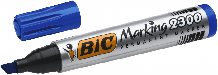Marker varf tesit Bic, 2300 negru [2]