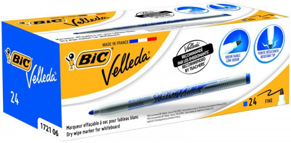 Marker tabla Bic Velleda 1721, verde [2]