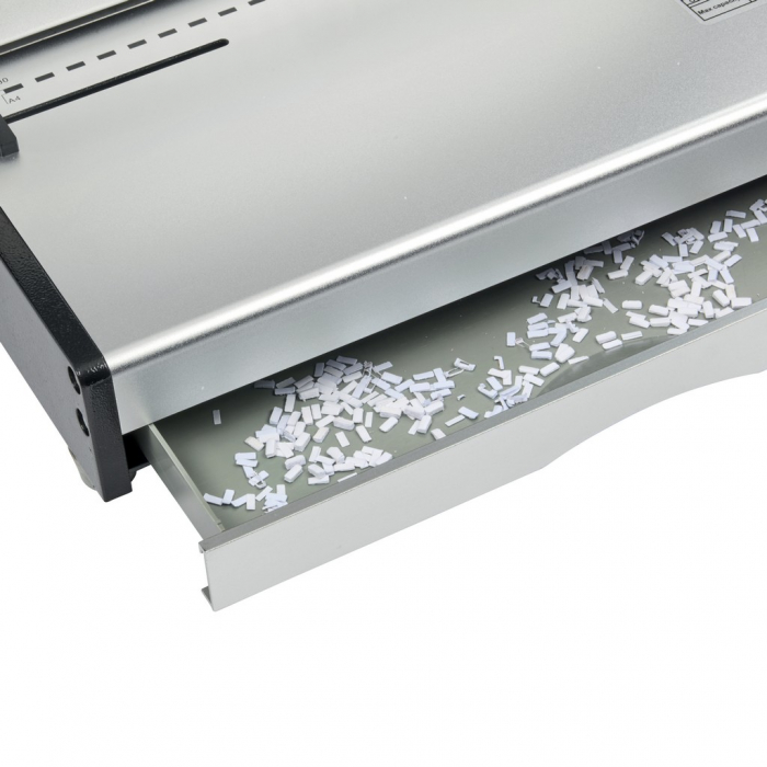 Masina de indosariat profesionala GBC CombBind CB30 Pro, manuala, cu spire din plastic, A4, 30/500 coli, gri [4]