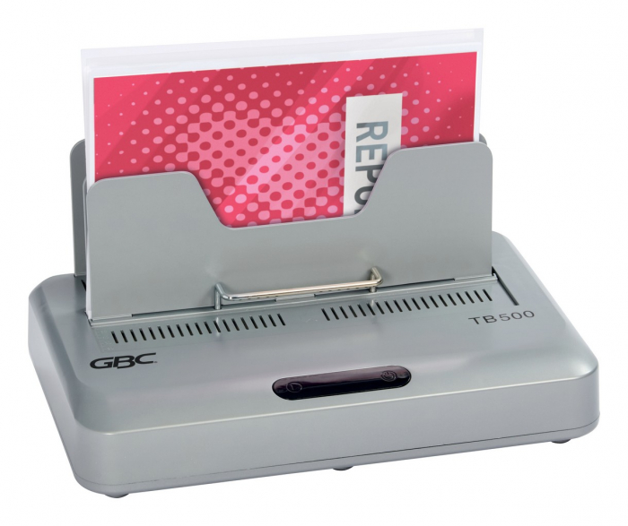 Masina de indosariat profesionala GBC ThermaBind TB500, termica, A4, 500 coli, gri [2]