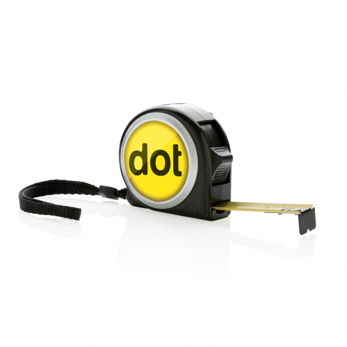 Ruleta compacta 5M/19mm din ABS cu clips si curea de prindere [7]