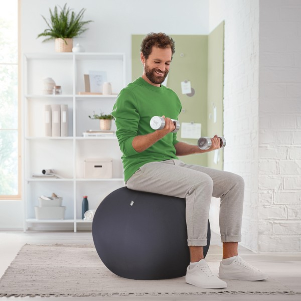 Minge ergonomica Leitz Ergo, pentru sezut sau fitness, cu functie de oprire, 65 cm [8]