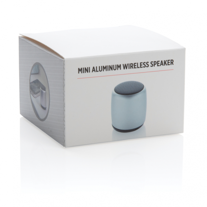 Boxa wireless mini din aluminiu 3W, albastrutooth 5.0 [10]