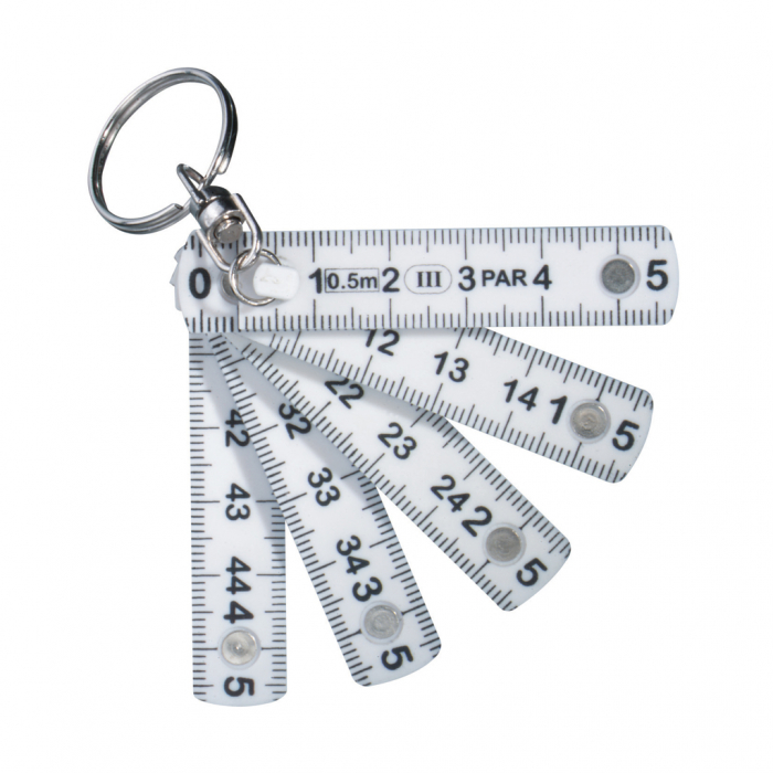 Rigla pliabila mini 50 cm – 10 segmente, marcaje cm pe ambele parti [3]