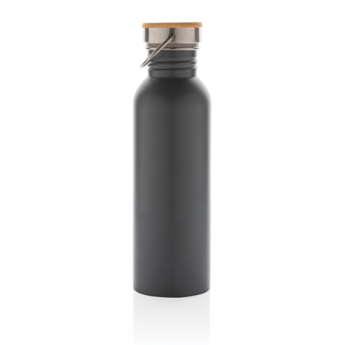 Sticla inox moderna 710 ml cu capac bambus [4]