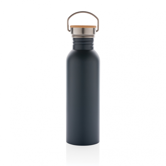 Sticla inox moderna 710 ml cu capac bambus [3]