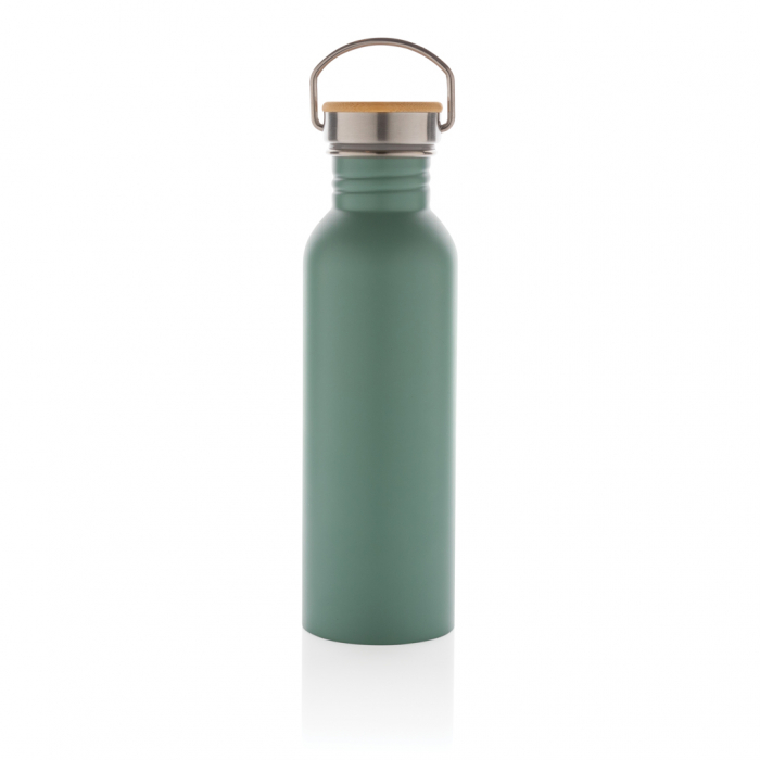 Sticla inox moderna 710 ml cu capac bambus [3]