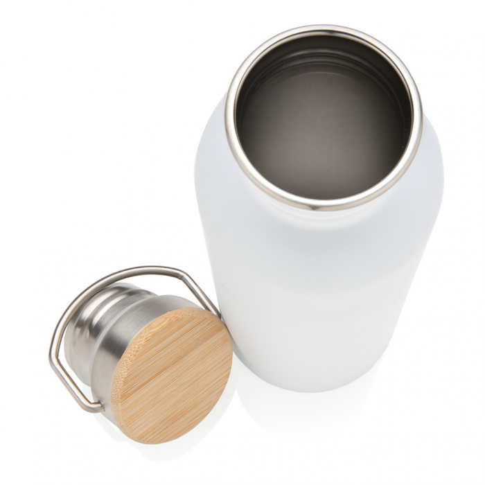 Sticla inox moderna 710 ml cu capac bambus [5]