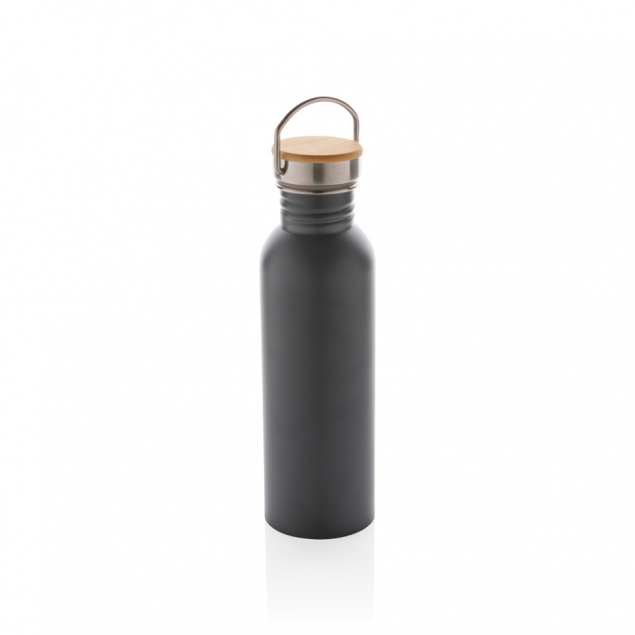 Sticla inox moderna 710 ml cu capac bambus [2]