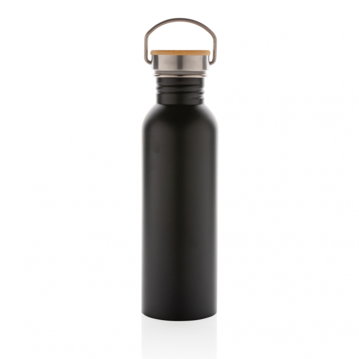Sticla inox moderna 710 ml cu capac bambus [3]