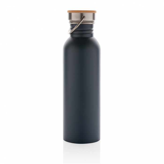 Sticla inox moderna 710 ml cu capac bambus [4]