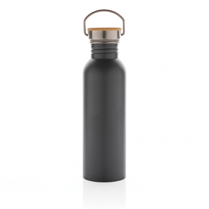 Sticla inox moderna 710 ml cu capac bambus [3]