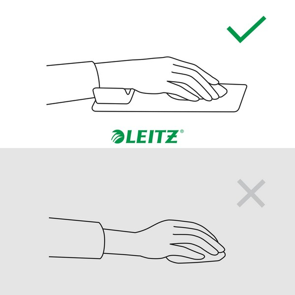 Mouse pad Leitz Ergo, cu suport ergonomic pentru incheietura mainii, ajustabil [4]