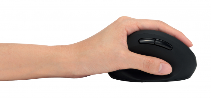Mouse vertical Kensington ProFit, conexiune wireless, pentru mana stanga, negru [2]