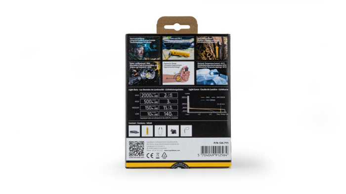 Multilampa Suprabeam M6XR 2000 Lumeni, Defend, reincarcabila [10]