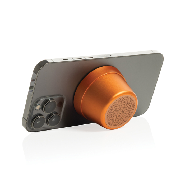 Boxa portabila magnetica 5W aluminiu reciclat RCS Nivio [3]