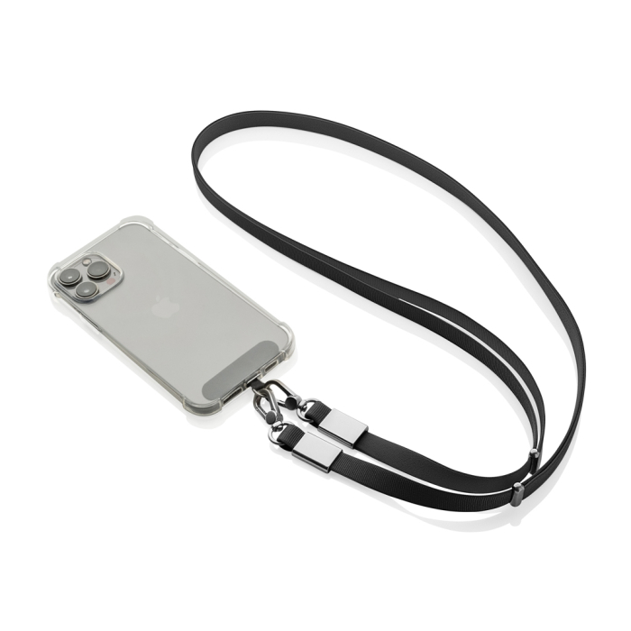 Lanyard crossbody telefon PET reciclat RCS Nivo VINGA [5]
