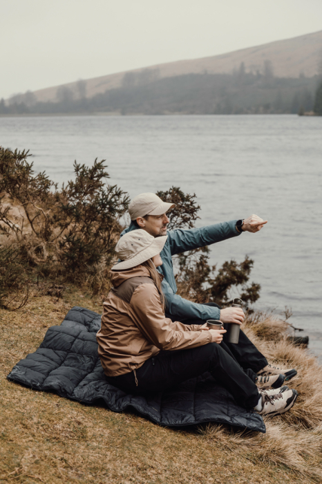 Patura 3-in-1 Nordic Drift GRS Adventure Blanket, 140x175cm, nailon si poliester reciclat certificat GRS [10]