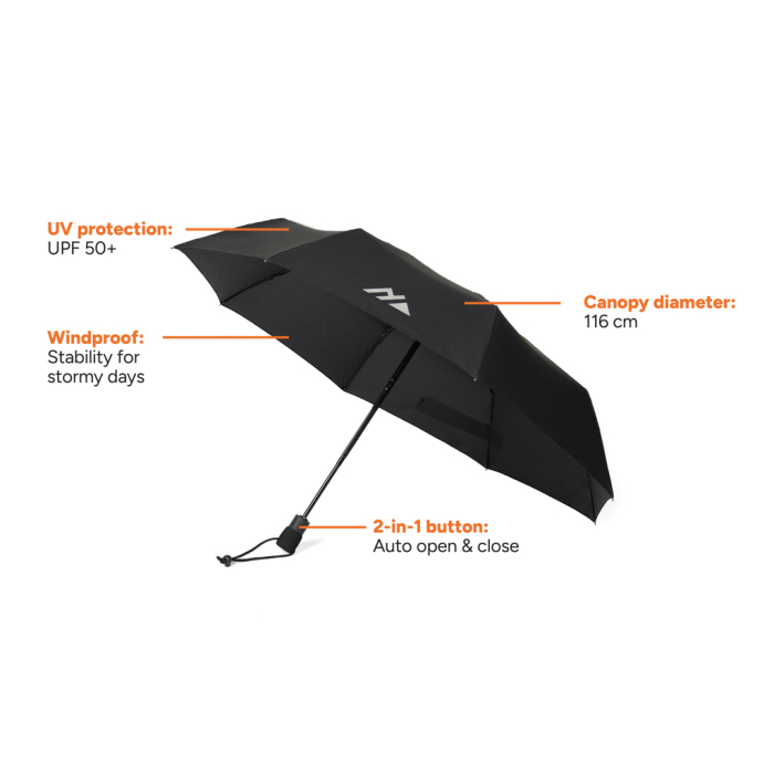 Umbrela automata UPF 50+ rPET AWARE Nordic Drift Trail 23 compacta [3]