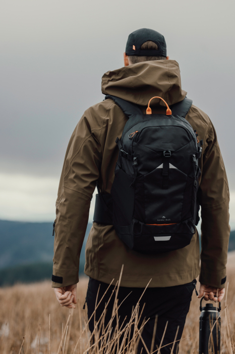 Rucsac 24L poliester reciclat RCS Nordic Drift Trail cu husa ploaie [12]