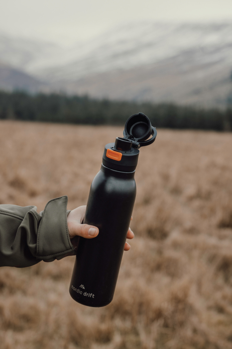 Sticla apa 750ml Nordic Drift inox reciclat RCS leakproof [9]