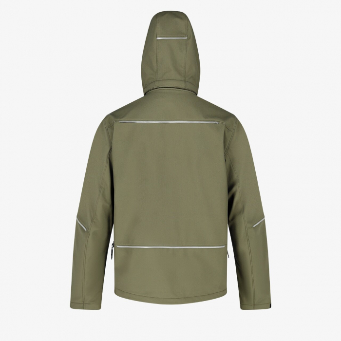Geaca softshell hidrofuga OAK SSHELL JKT, barbati, Safety Jogger [5]