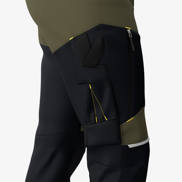 Pantaloni cargo, OAK TROUSERS, barbati, Safety Jogger [2]