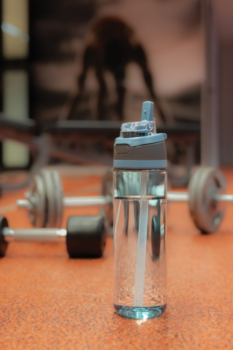 Sticla Omni Sip rPET reciclata 800 ml cu capac blocabil dual-access [9]