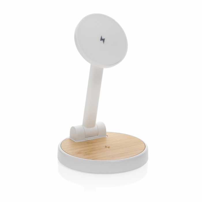 Stand incarcare wireless 2-in-1 magnetic 15W, ABS reciclat RCS Ontario [2]