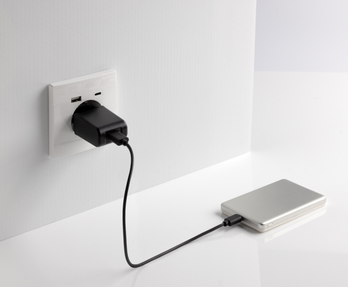 Powerbank magnetic 5.000 mAh RCS aluminiu reciclat, incarcare wireless 5W, Orion [8]