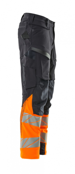 Pantaloni cu benzi reflectorizante si buzunar pentru protectii la genunchi Mascot® ACCELERATE SAFE [20]