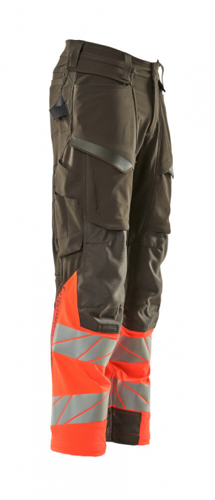 Pantaloni cu benzi reflectorizante si buzunar pentru protectii la genunchi Mascot® ACCELERATE SAFE [21]