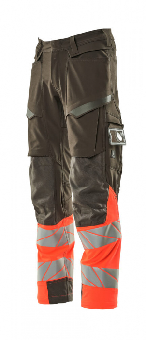 Pantaloni cu benzi reflectorizante si buzunar pentru protectii la genunchi Mascot® ACCELERATE SAFE [4]