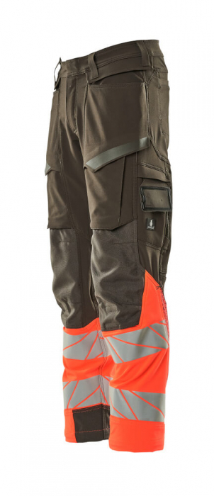 Pantaloni cu benzi reflectorizante si buzunar pentru protectii la genunchi Mascot® ACCELERATE SAFE [5]