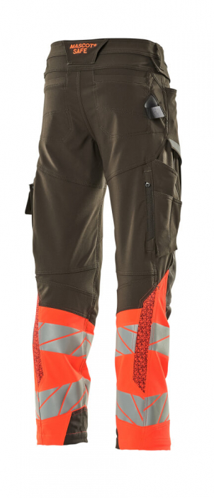 Pantaloni cu benzi reflectorizante si buzunar pentru protectii la genunchi Mascot® ACCELERATE SAFE [15]