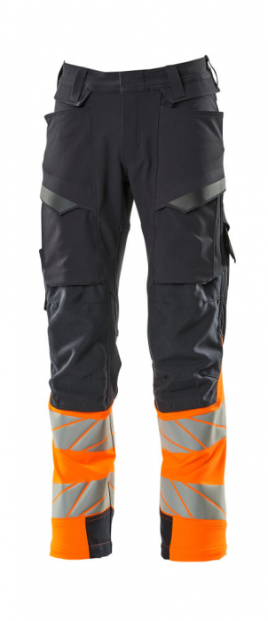 Pantaloni cu benzi reflectorizante si buzunar pentru protectii la genunchi Mascot® ACCELERATE SAFE [2]